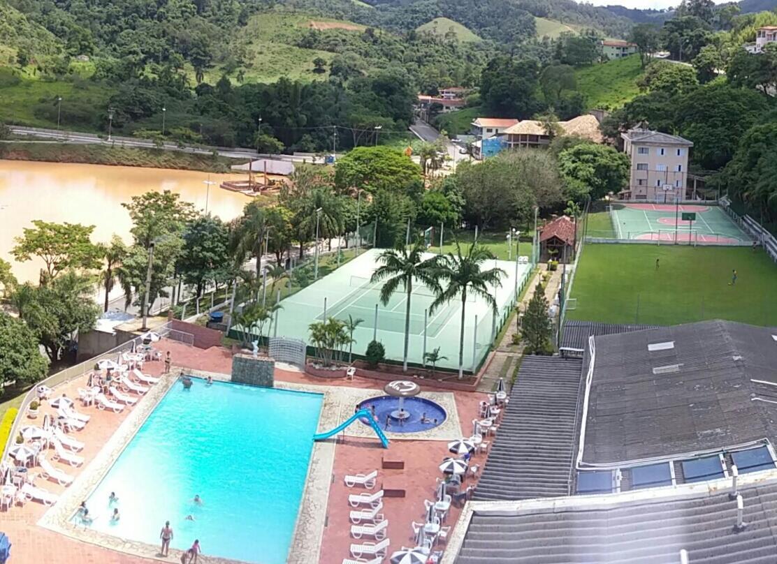Flat Cavalinho Branco - Vista Do Lago E Piscina Aquecida Aguas de Lindoia Ngoại thất bức ảnh